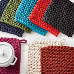 Crochet Cotton Trivet - Natural