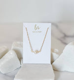 Rowan Single Pearl Gold Chain Necklace
