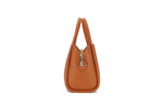 Clara 3 Compartment Satchel/Crossbody Bag - Navy