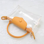 Madison Clear/Red Gameday Mini Crossbody Bag