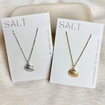 Scallop Seashell Gold Necklace