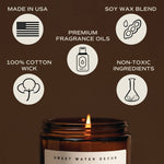 Relaxation Soy Candle - Amber Jar - 9 oz.