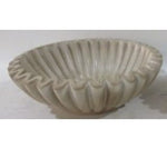 Beige Cement Ruffle Bowl