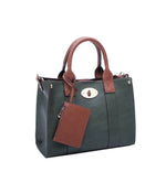 Cameran 3-in-1 Boxy Crossbody Bag & Satchel - Olive