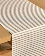 Stone Stripe Table Runner - 16" x 60"