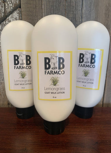 Lemongrass Goat Milk Lotion - 8 oz