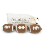 Football Eco Wool Dryer Balls S/3