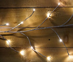 5' LED Twig Light Garland- White