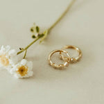 Alice Diamond Gold Hoops