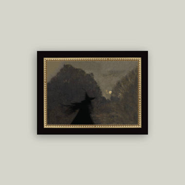 4x6 Midnight Witch Framed Art