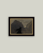 4x6 Midnight Witch Framed Art