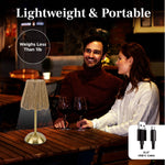 Scalloped Woven String Lamp