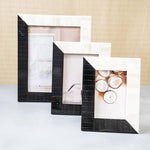 4x6 Black & White Photo Frame