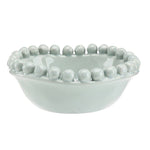 5" Ceramic Beaded Bowl - Coastal Blue