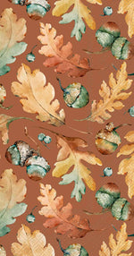 Acorns And Leaves Paper Guest Towels