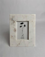 4x6 White Marble Frame