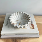 Kyma Ripple Bowl - Off White, Gold & Silver