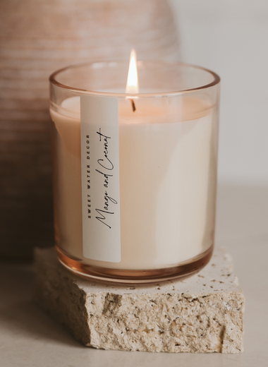 Mango and Coconut 12 oz Soy Candle