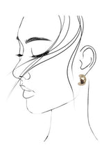 Bubbly Trio Mini Huggie Hoop Earring Set - Gold