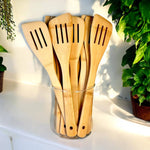 Bamboo Kitchen Slotted Spatula