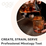Cocktail Mixing Glass & Strainer Set