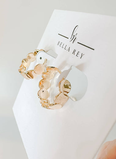 Grace Gold Hoops