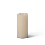 3x6" Bisque Glow Wick LED Candle w/ Timer
