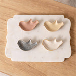 Reactive Glaze Bird Dish