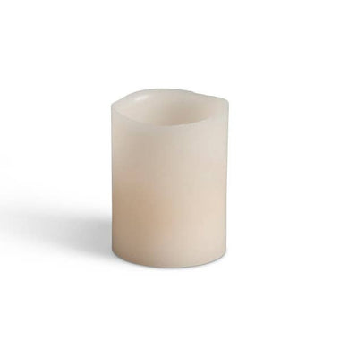2"D x 2.5"H Bisque Wax LED Votive