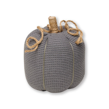 Medium Dark Gray Waffle Pumpkin