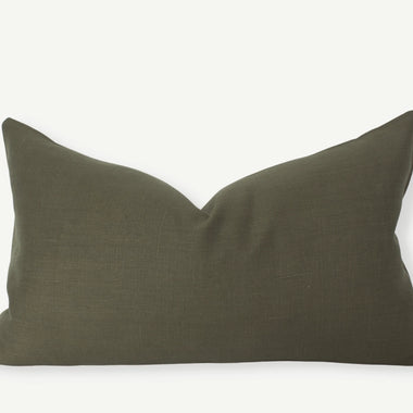 12x20 Olive Green Pillow Cover