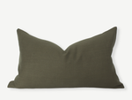 14x20 Dark Olive Pillow Cover