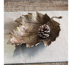 Antique Gold Leaf Tray