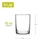 Glass Rocks Cocktail Tumbler