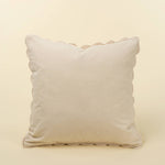 20x20 Corduroy Scallop Pillow - Ivory