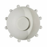 White Iron Hobnail Bowl