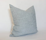 22x22 Designer Light Blue Dot Pillow Cover