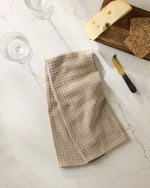 Geometry Truffle Hand Towel - Latte