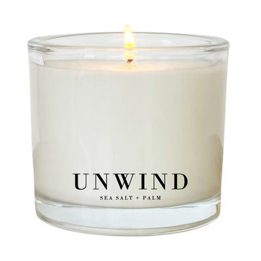 Unwind | Sea Salt & Palm Coconut Wax Candle