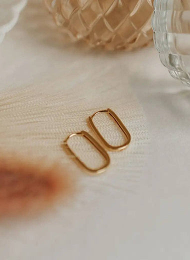 Avery Gold Hoops