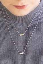 Strike a Pose Bar Layered Necklace