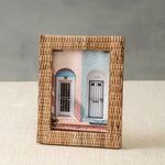 5x7 Wicker Rattan Photo Frame