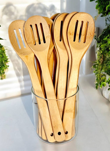 Bamboo Kitchen Slotted Spoon