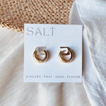 Gold Chubbie Hoops