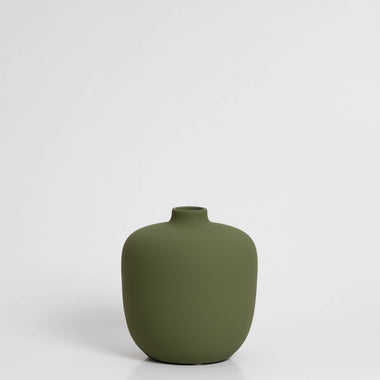 The Blanc Collection - 05 Vase: Olive Green