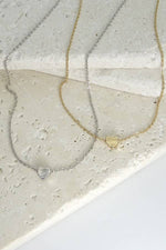 Classic Mini Heart Necklace - Gold