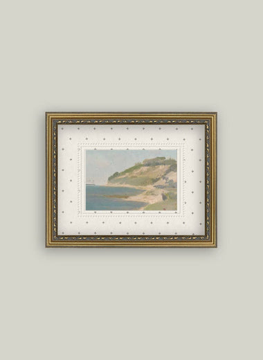 8x10 Dune Landscape in Brittany Framed Art