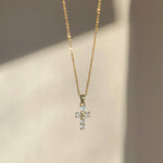 Crystal Cross Necklace