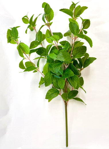 17" Mint Leaf Spray