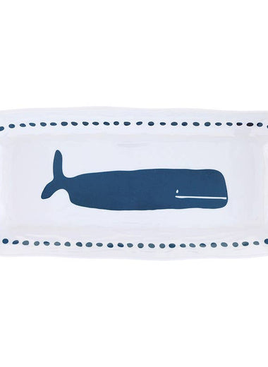 Melamine Serving Platter - Whale